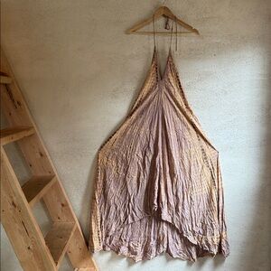 Bohemian halter dress